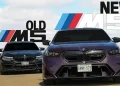 Perbandingan Menarik BMW M5 Generasi Terbaru dan Pendahulunya