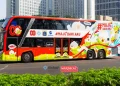 Desain Unik Warnai Armada Bus Transjakarta Dalam Peringatan HUT ke-80 RI