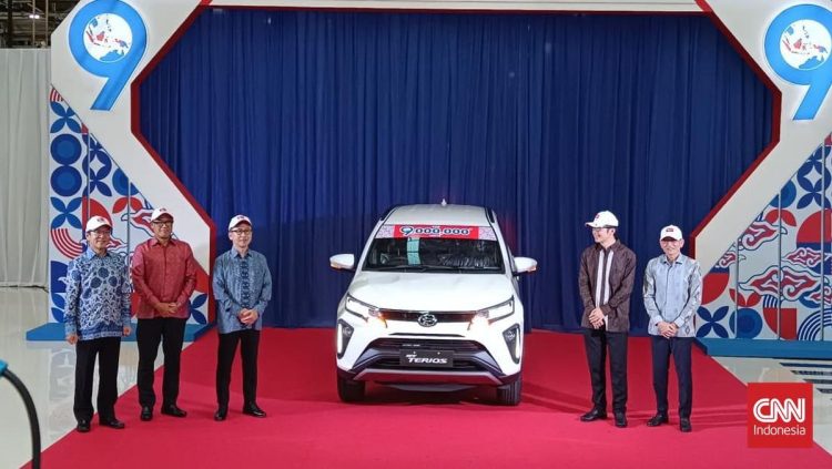 Produksi 9 Juta Unit Mobil di Indonesia Sejak 1978