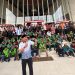 Aksi Damai Ojol dan Ormas di DPRD Tangsel untuk Tolak Anarkisme