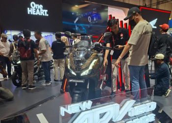 Honda ADV160 dan Motor Listrik Sukses Hiasi Booth AHM di IMOS 2025