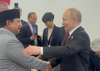 Prabowo Pertemukan Diri dengan Putin di China, Apa yang Dibahas?