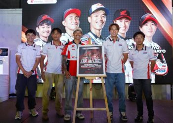 Mitra Bengkel Temui Pembalap Idemitsu Honda Team Asia Menjelang MotoGP Mandalika