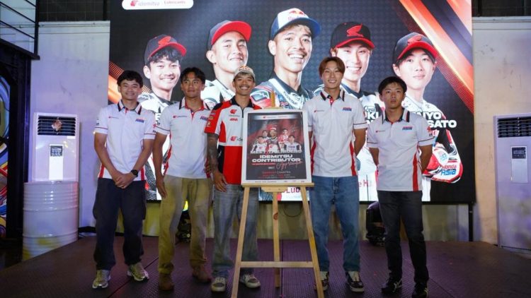 Mitra Bengkel Temui Pembalap Idemitsu Honda Team Asia Menjelang MotoGP Mandalika