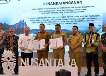 Kesepakatan Batas Wilayah IKN Diresmikan Pemkab Kukar, Pelayanan Publik Tetap di Kukar