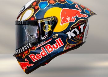 Motif Unik Indonesia di Helm Pembalap MotoGP dari Komodo hingga Borobudur