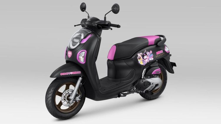 Scoopy Edisi Terbatas Kuromi Meluncur dengan Kenaikan Harga Rp1 Juta