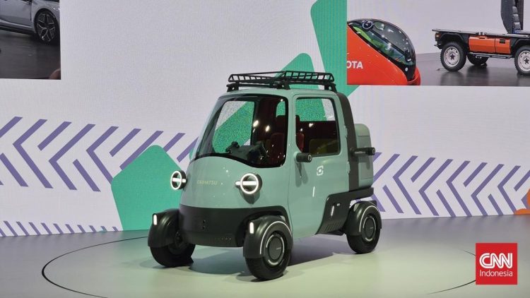 Pameran 4 Mobil Konsep oleh Daihatsu di JMS 2025 Midget X dan K-Open