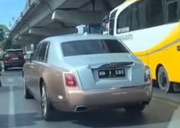 Pemilik Rolls-Royce di Makassar Menunggu Tindakan Terhadap Pelat Nomor Resmi