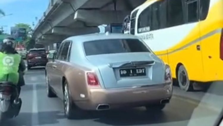 Pemilik Rolls-Royce di Makassar Menunggu Tindakan Terhadap Pelat Nomor Resmi