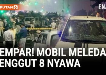 Ledakan Besar Mobil Mengguncang Ibu Kota India