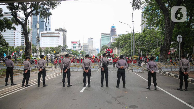 Dua Titik Demo Jakarta Hari Ini dengan 801 Personel Gabungan Siaga