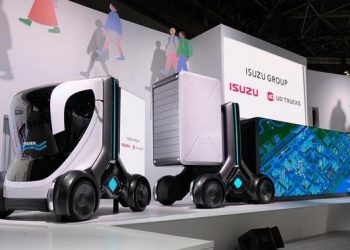 Transportasi Nol Emisi, Isuzu Tampilkan VCCC Teknologi Elektrifikasi dan Otonom