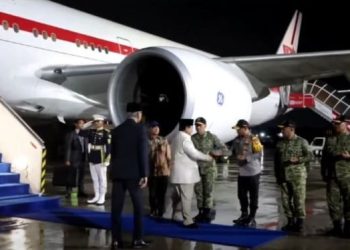 Prabowo Kembali ke Tanah Air Setelah Hadiri KTT APEC di Korea Selatan