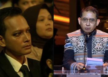 Tatapan Datar Fedi Nuril ke Fadli Zon Saat Pidato FFI Menjadi Sorotan