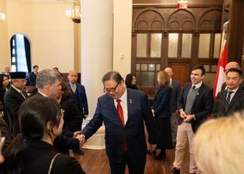 Airlangga Perkenalkan Satgas Khusus Atasi Hambatan Bisnis di Depan Perusahaan Amerika