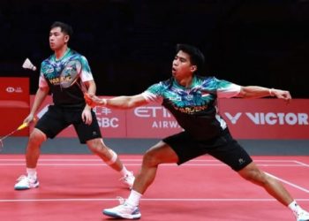 Pengorbanan Sabar/Reza Meski Gagal di Semifinal BWF World Tour Finals 2025
