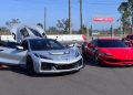 Drag Race Gengsi, Corvette ZR1 Kalahkan Ferrari 296 GTB