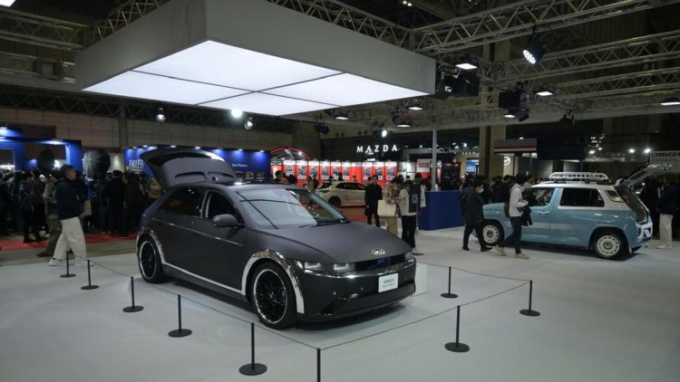 Pameran Mobil Listrik Konsep di Tokyo Auto Salon 2026