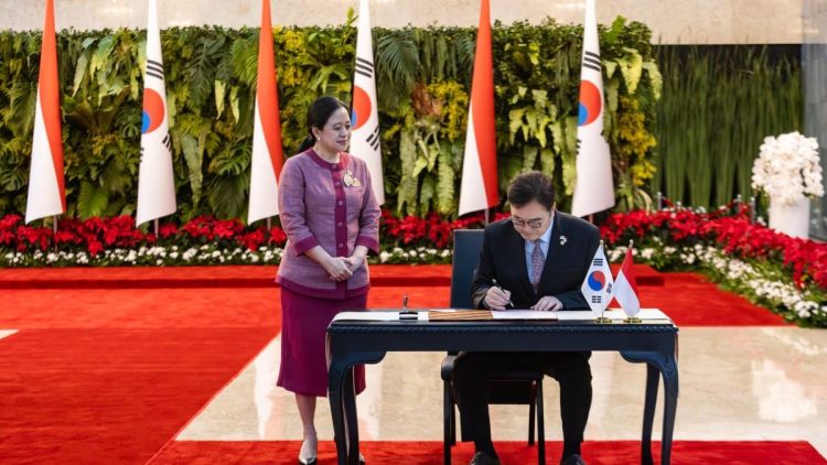 Puan Sambut Ketua Parlemen Korsel di DPR, Bahas Perlindungan PMI