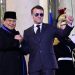 Prabowo Hadiri Jamuan Makan Malam Presiden Macron di Istana Élysée