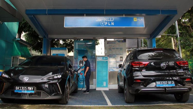 Kenaikan Konsumsi Listrik SPKLU Sebesar 479 Persen Selama Nataru 2025/2026